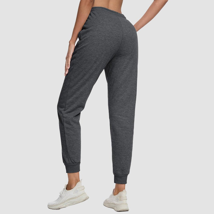 Women's Sherpa-Lined Joggers with Drawstring Waist and Elastic Cuffs