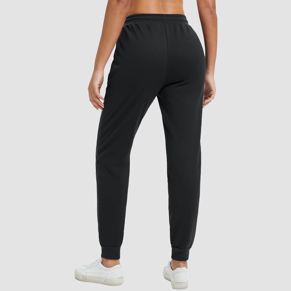 Women's Sherpa-Lined Joggers with Drawstring Waist and Elastic Cuffs