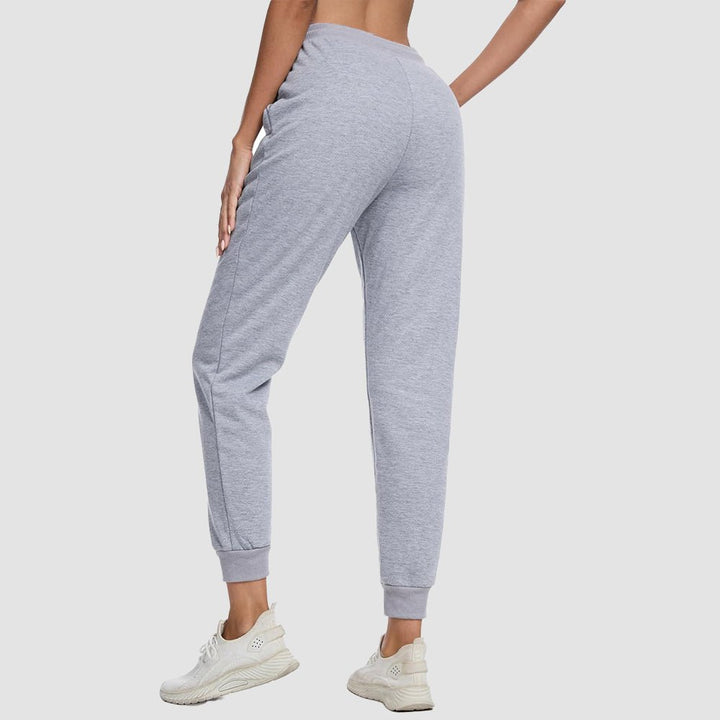 Women's Sherpa-Lined Joggers with Drawstring Waist and Elastic Cuffs
